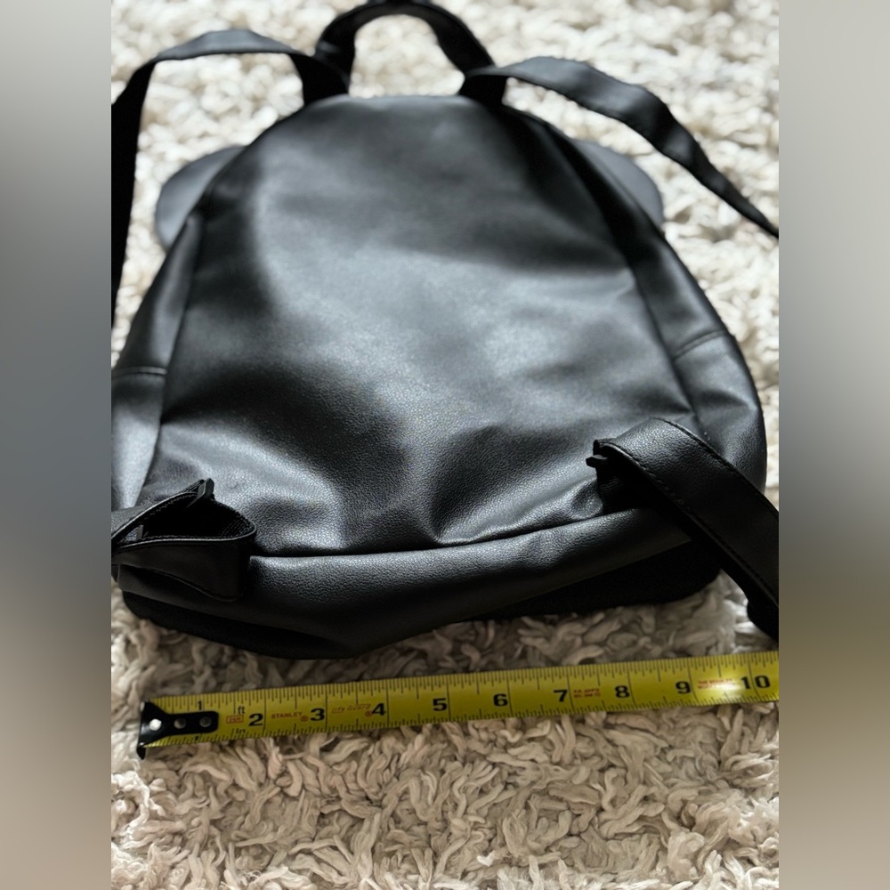 Minnie Mouse Mini Backpack Black Red - Picture 6 of 7